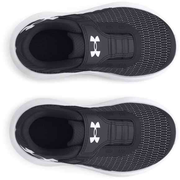 BRAND NEW boy toddler under armour outhustle velcro black shoes size 5 K - Picture 3 of 5